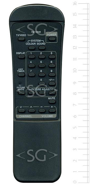 Пульт дистанционного управления для JVC RM-C530